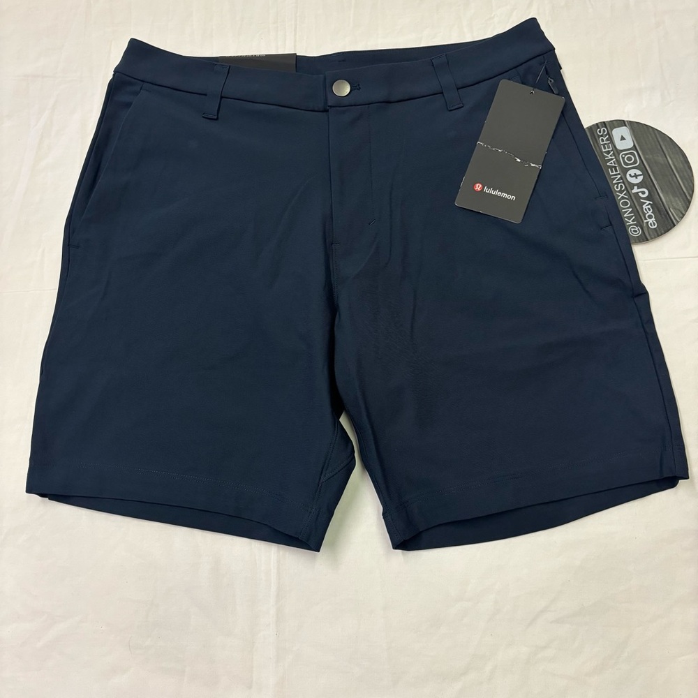 Lululemon Commission Short Classic 7" TRNV True Navy Blue Men's Size 30